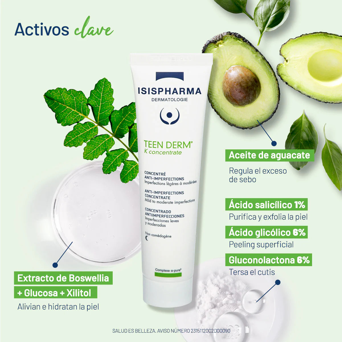 ISISPHARMA - Teen Derm K concentrate