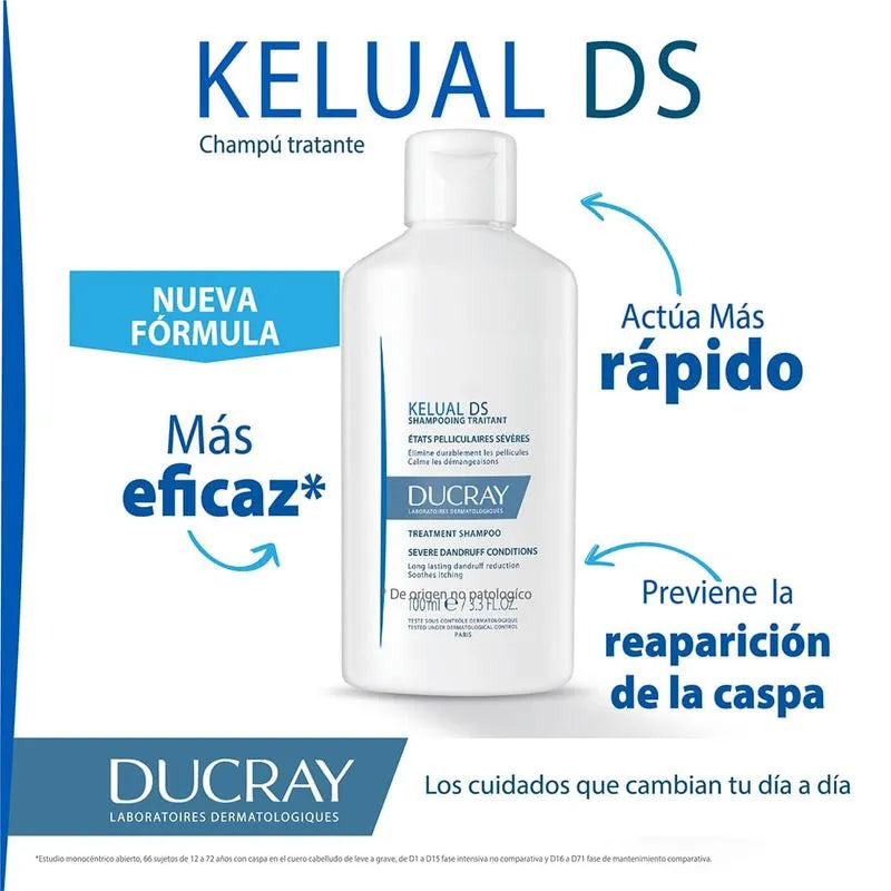Ducray - KELUAL DS Champú tratante