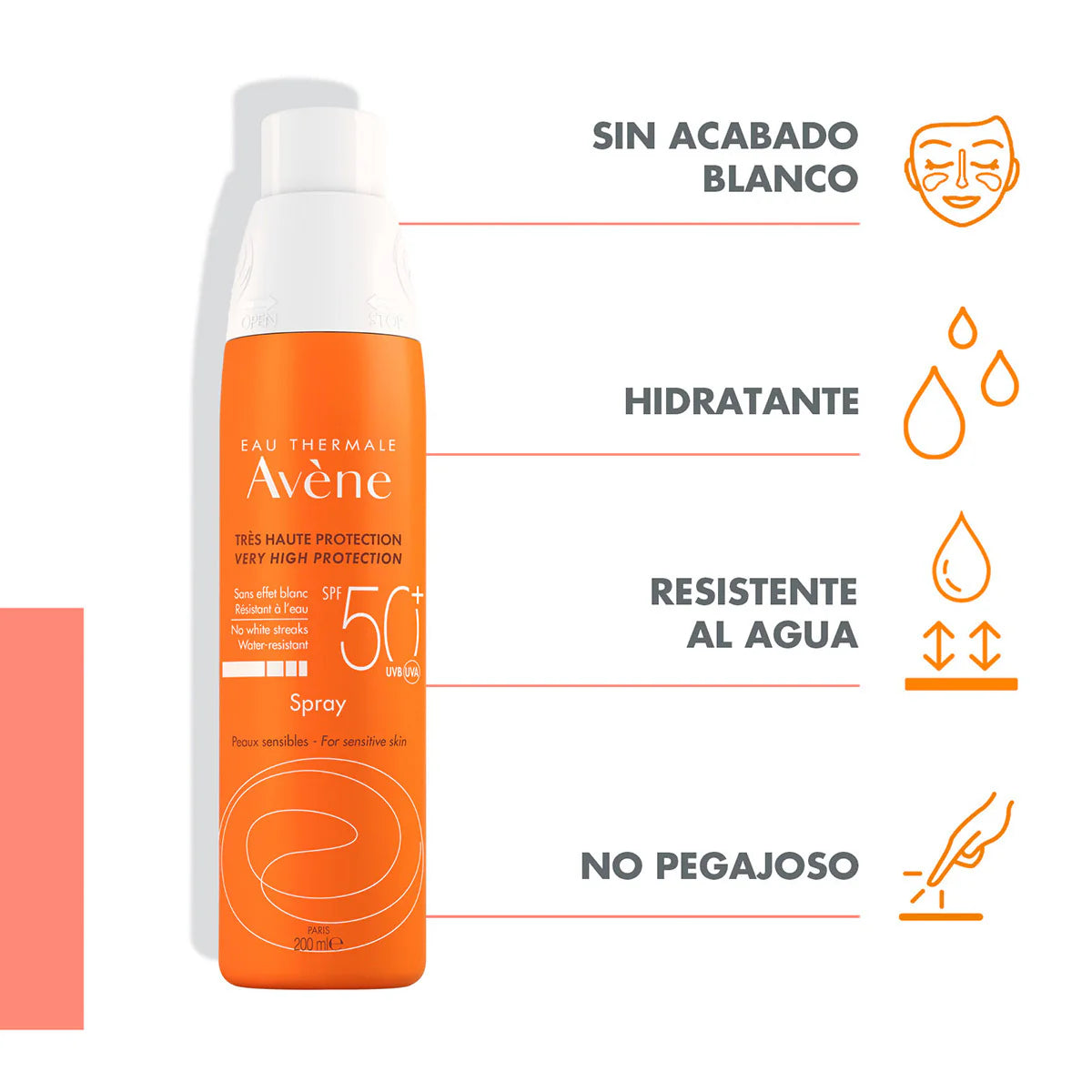Avène - Protector Solar  Spray SPF 50+