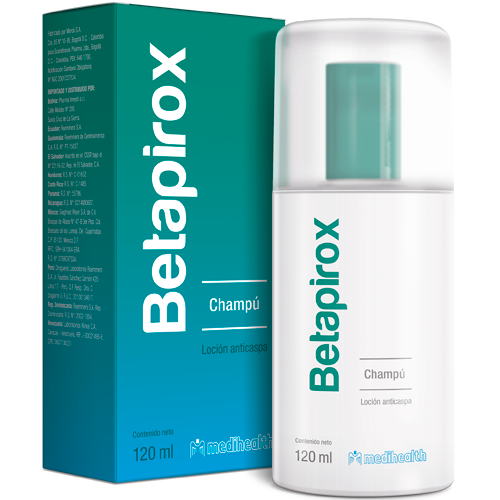 Medihealth - Betapirox Champú  Anticaspa, antiseborreico