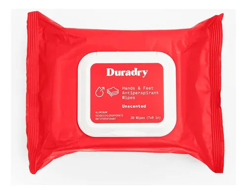 Duradry - Toallitas Antitranspirantes para Todo el Cuerpo