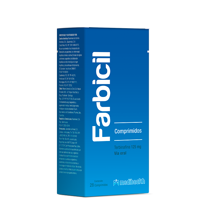 Medihealth - Farbicil 28 Comprimidos 125 mg