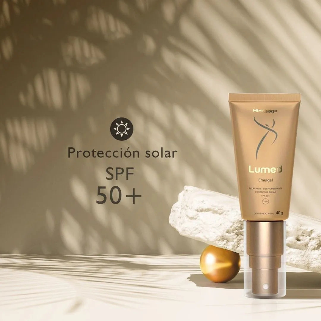Medihealth - Lumed emulgel aclarante SPF 50+