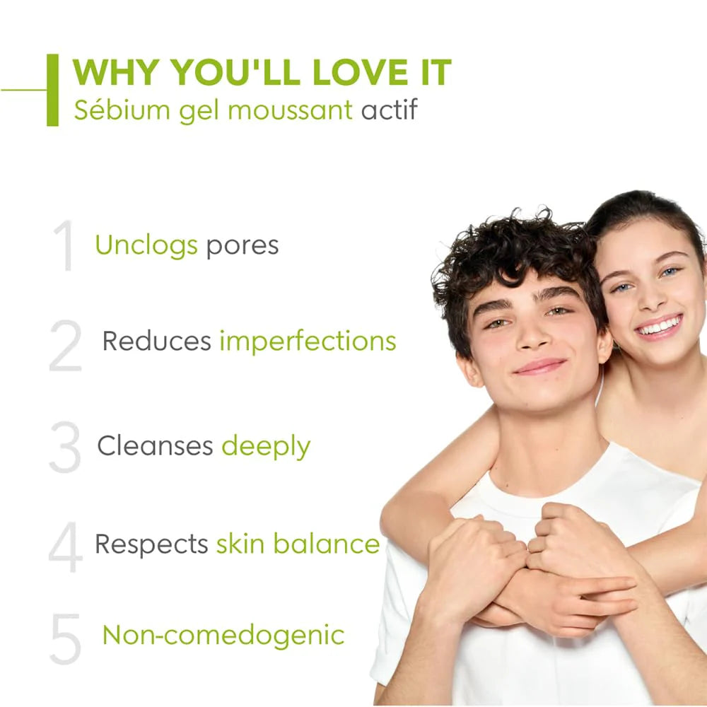 Bioderma - Sébium Gel moussant actif - gel limpiador