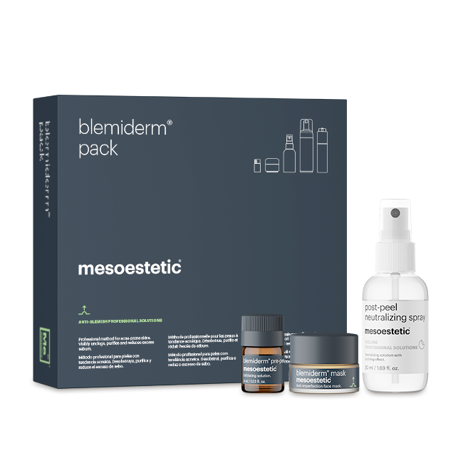 Mesoestetic - Blemiderm professional method pack for acne