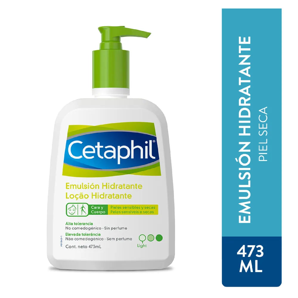 Cetaphil - Emulsión Hidratante Cara/Cuerpo 473Ml - Aropharma