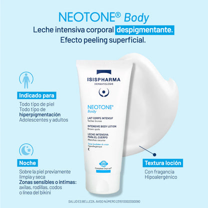 Isispharma - Neotone Body -  Leche corporal intensiva