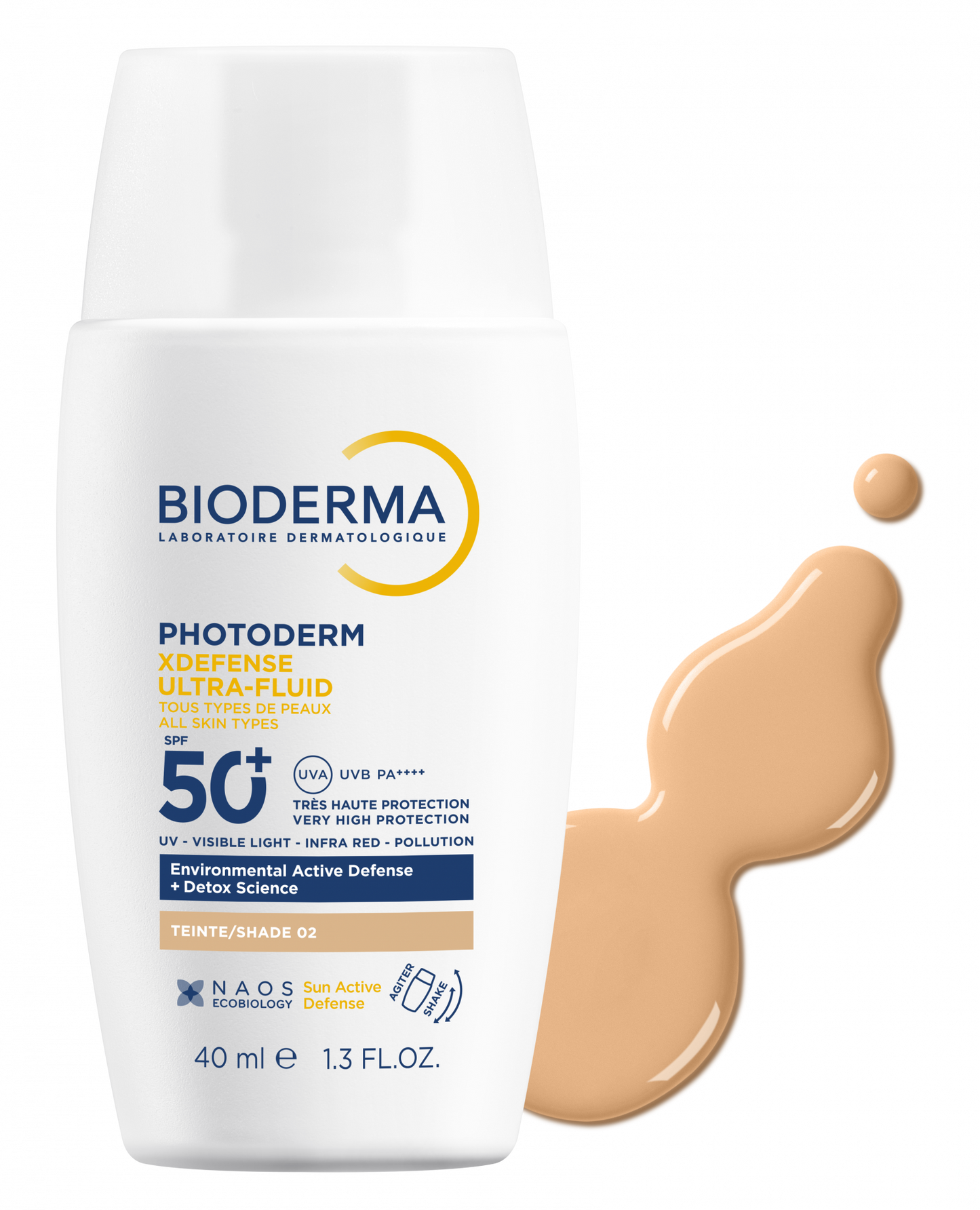 Bioderma - Photoderm XDefense Ultra-Fluid - SPF 50+ - Color
