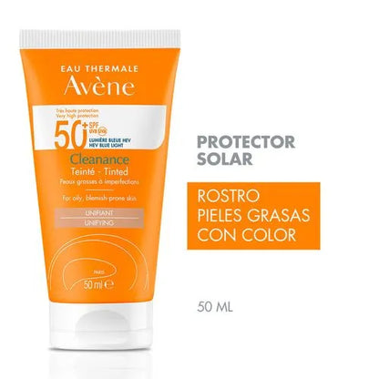 Avène -Protector Solar Cleanance SPF 50+ Triasorb