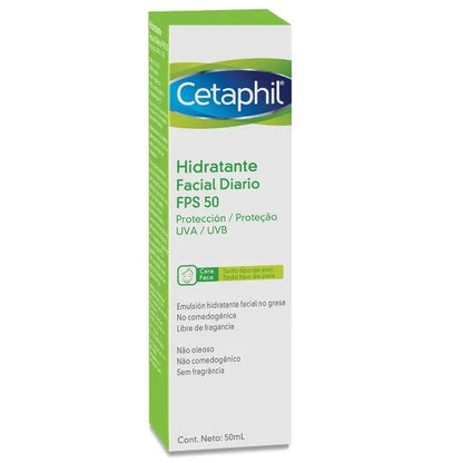Cetaphil - Hidratante Facial Diario FPS 50+ - Aropharma