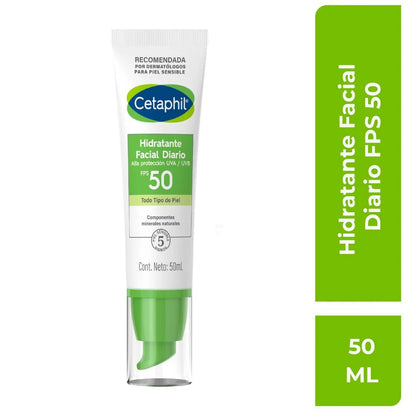 Cetaphil - Hidratante Facial Diario FPS 50+ - Aropharma