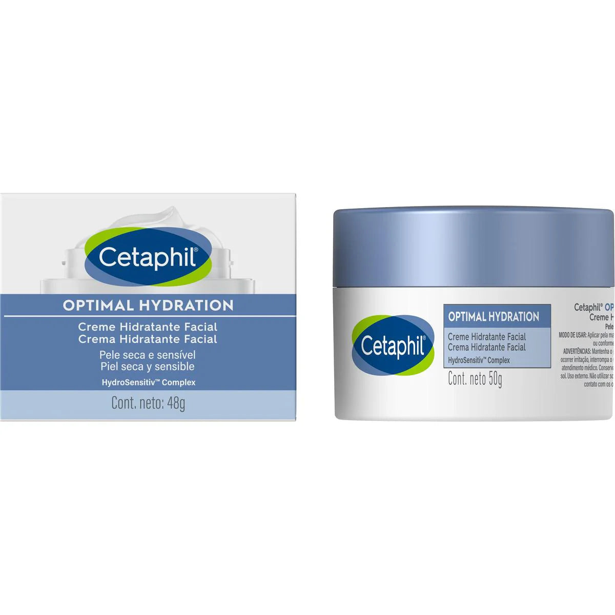 Cetaphil - Optimal Hydration Crema Hidratante facial diaria (48 g)