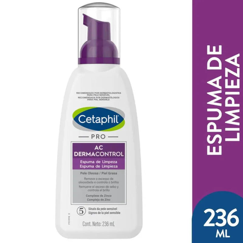 Cetaphil - PRO AC Dermacontrol Espuma de Limpieza - Aropharma