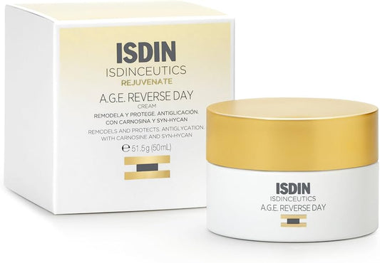 ISDIN - A.G.E. Reverse Day Crema facial antiedad de día que remodela el rostro