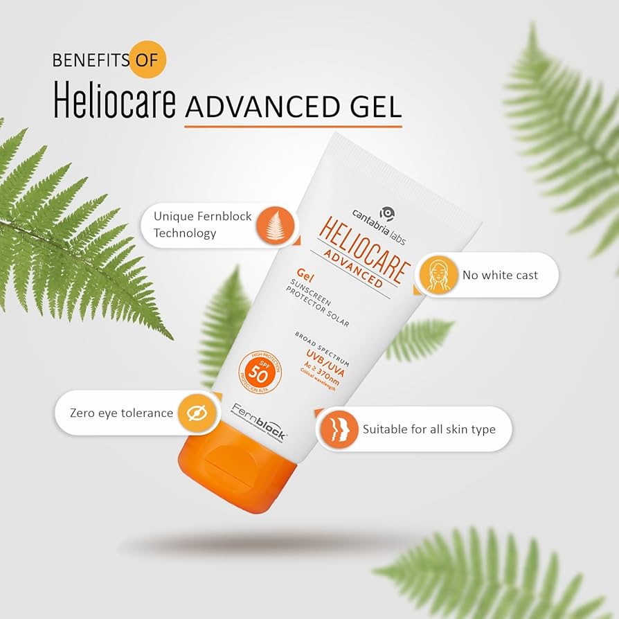 Heliocare - Gel Advance Corporal  SPF 50 - Cantabria Labs