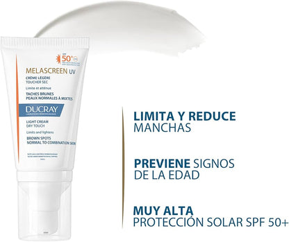 Ducray - MELASCREEN Crema protectora antimanchas SPF50+