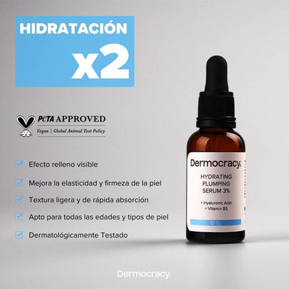 Dermocracy - Hydrating Plumping Serum 3%