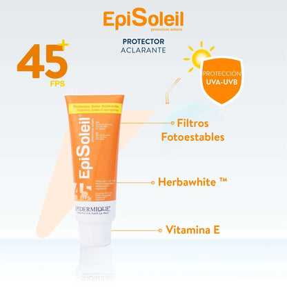 Epidermique - EpiSoleil Protector solar aclarante FPS 45