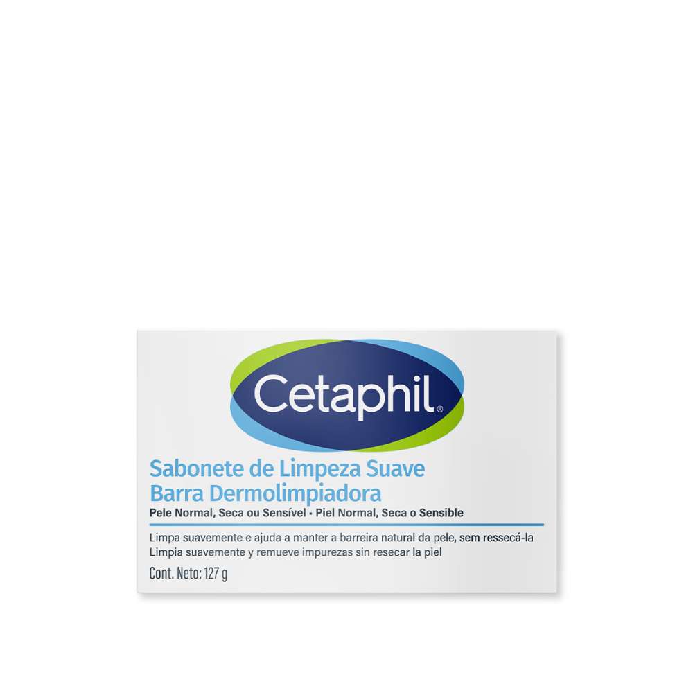 Cetaphil - Barra dermolimpiadora piel seca, normales o sensibles  (127 g)