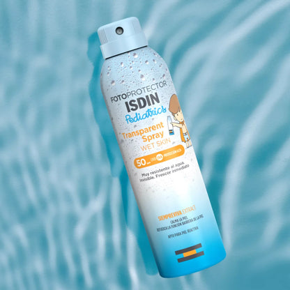 ISDIN - FOTOPROTECCIÓN Transparent Spray Wet Skin Pediatrics SPF 50