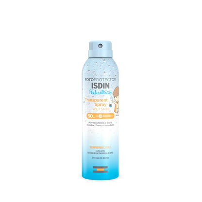 ISDIN - FOTOPROTECCIÓN Transparent Spray Wet Skin Pediatrics SPF 50