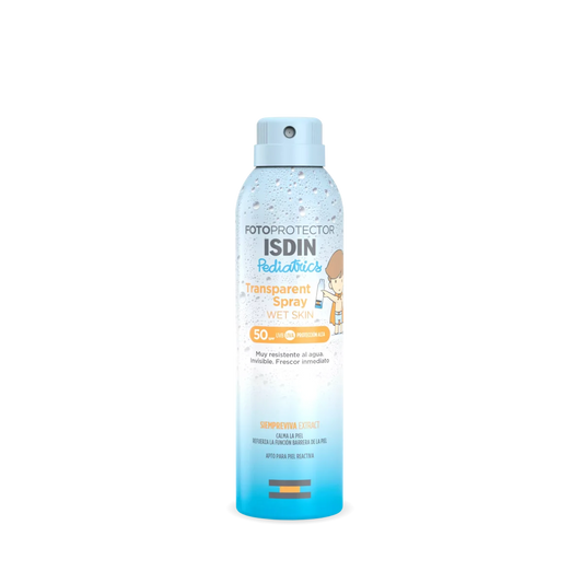 ISDIN - FOTOPROTECCIÓN Transparent Spray Wet Skin Pediatrics SPF 50