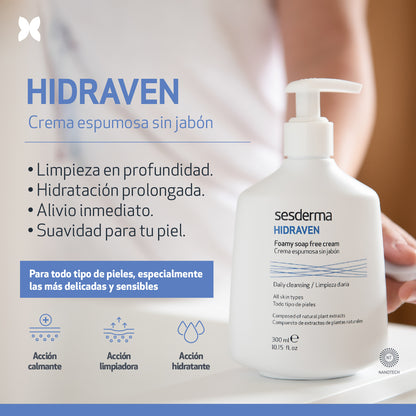 Sesderma - Hidraven - Crema Espumosa sin jabón