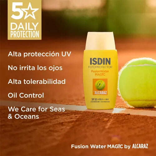 ISDIN - Fusion Water MAGIC by Alcaraz SPF 50