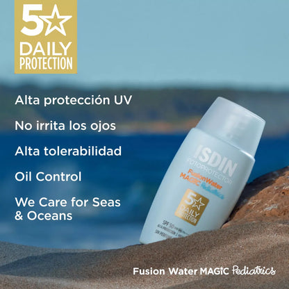 ISDIN - FOTOPROTECCIÓN Fusion Water MAGIC Pediatrics SPF 50