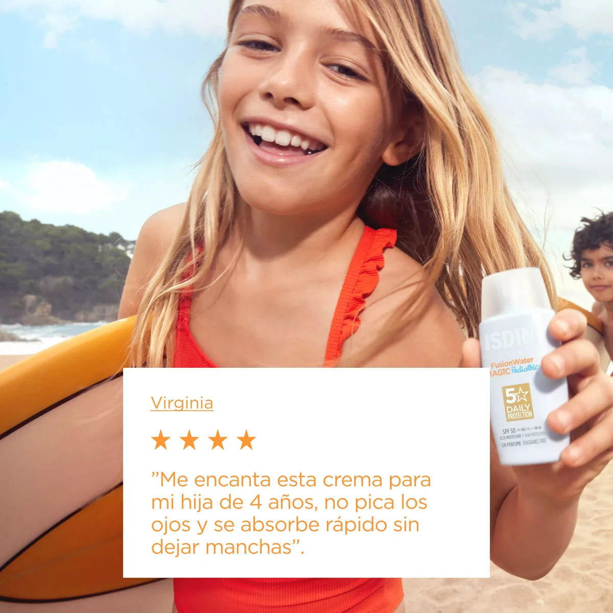 ISDIN - FOTOPROTECCIÓN Fusion Water MAGIC Pediatrics SPF 50