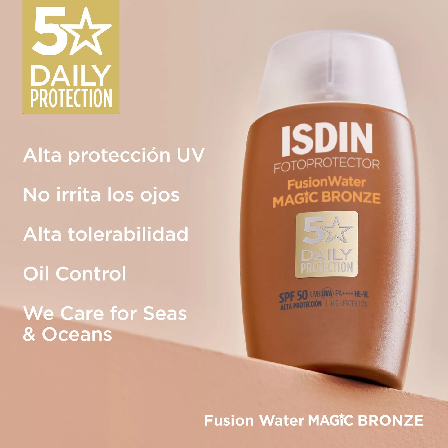 ISDIN - FOTOPROTECCIÓN Fusion Water Color MAGIC SPF 50