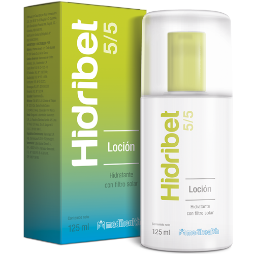 Medihealth - Hidribet 5/5  Hidratante con filtro solar.