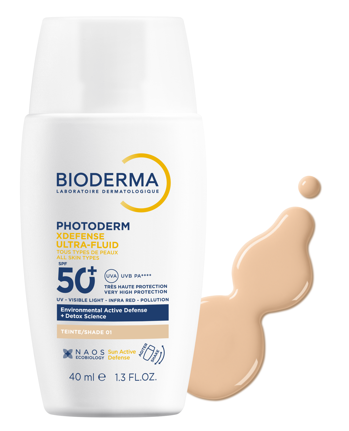 Bioderma - Photoderm XDefense Ultra-Fluid - SPF 50+ - Color