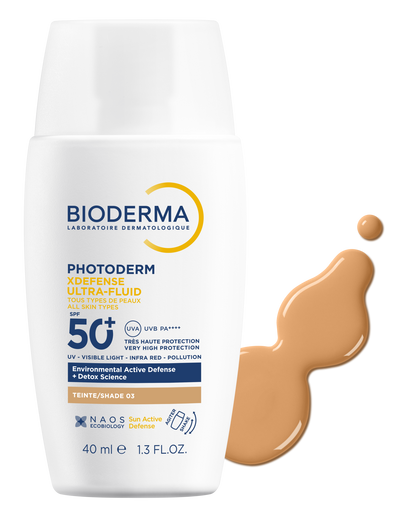 Bioderma - Photoderm XDefense Ultra-Fluid - SPF 50+ - Color