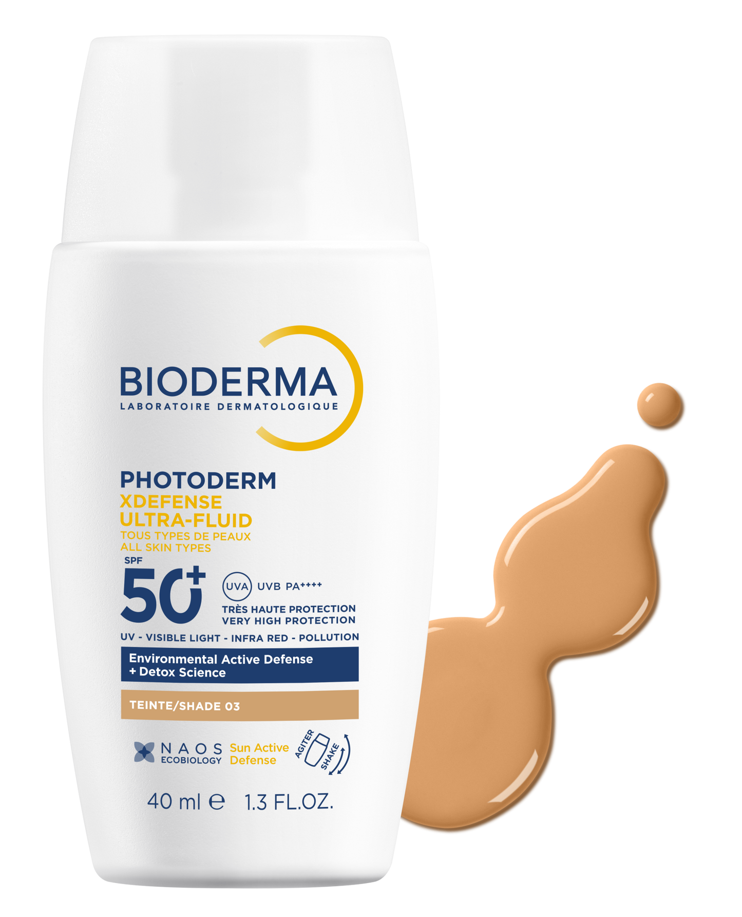 Bioderma - Photoderm XDefense Ultra-Fluid - SPF 50+ - Color