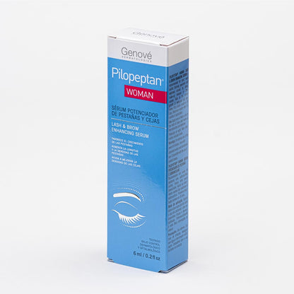 Genové Dermatologics - Sérum Potenciador de Pestañas y Cejas - Pilopeptan Woman