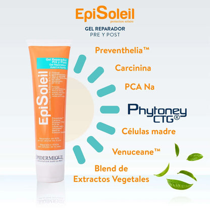 Epidermique - EpiSoleil Gel reparador pre y post