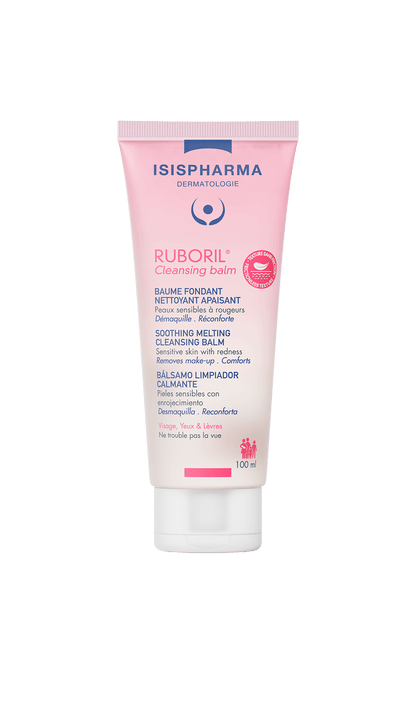 Isispharma - Ruboril - Bálsamo fundente limpiador calmante. Desmaquilla sin fricción, nutre y reconforta.