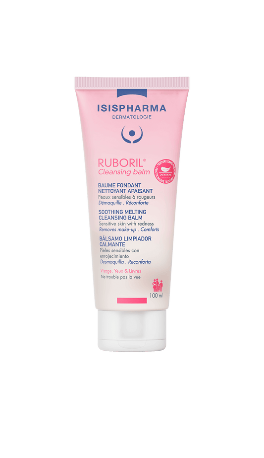 Isispharma - Ruboril - Bálsamo fundente limpiador calmante. Desmaquilla sin fricción, nutre y reconforta.