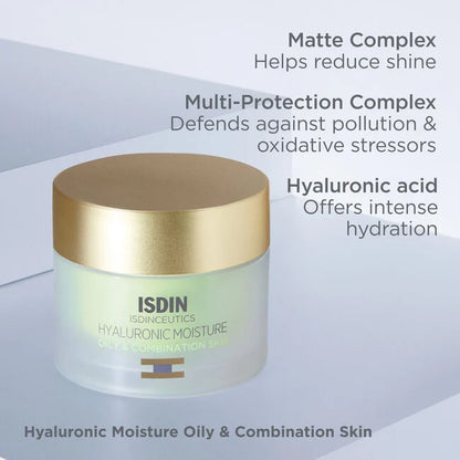 ISDIN - Hyaluronic Moisture Oily and Combination Skin - Crema