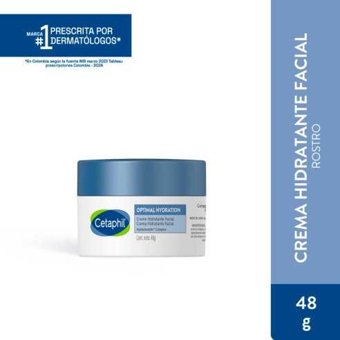 Cetaphil - Optimal Hydration Crema Hidratante facial diaria (48 g)