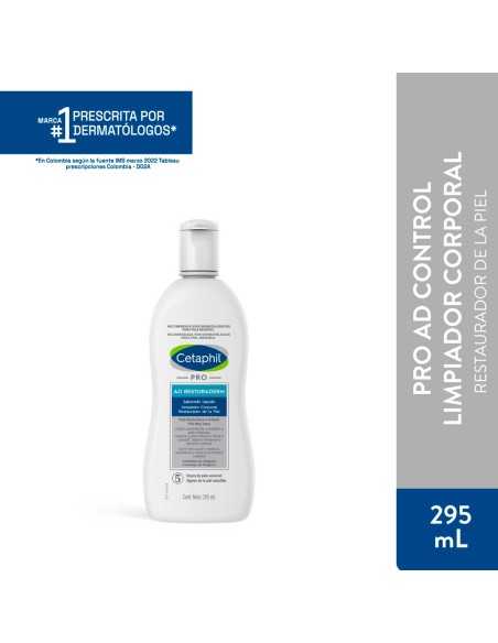 Cetaphil - PRO AD control Limpiador corporal restaurador de la piel (295 mL) - Aropharma