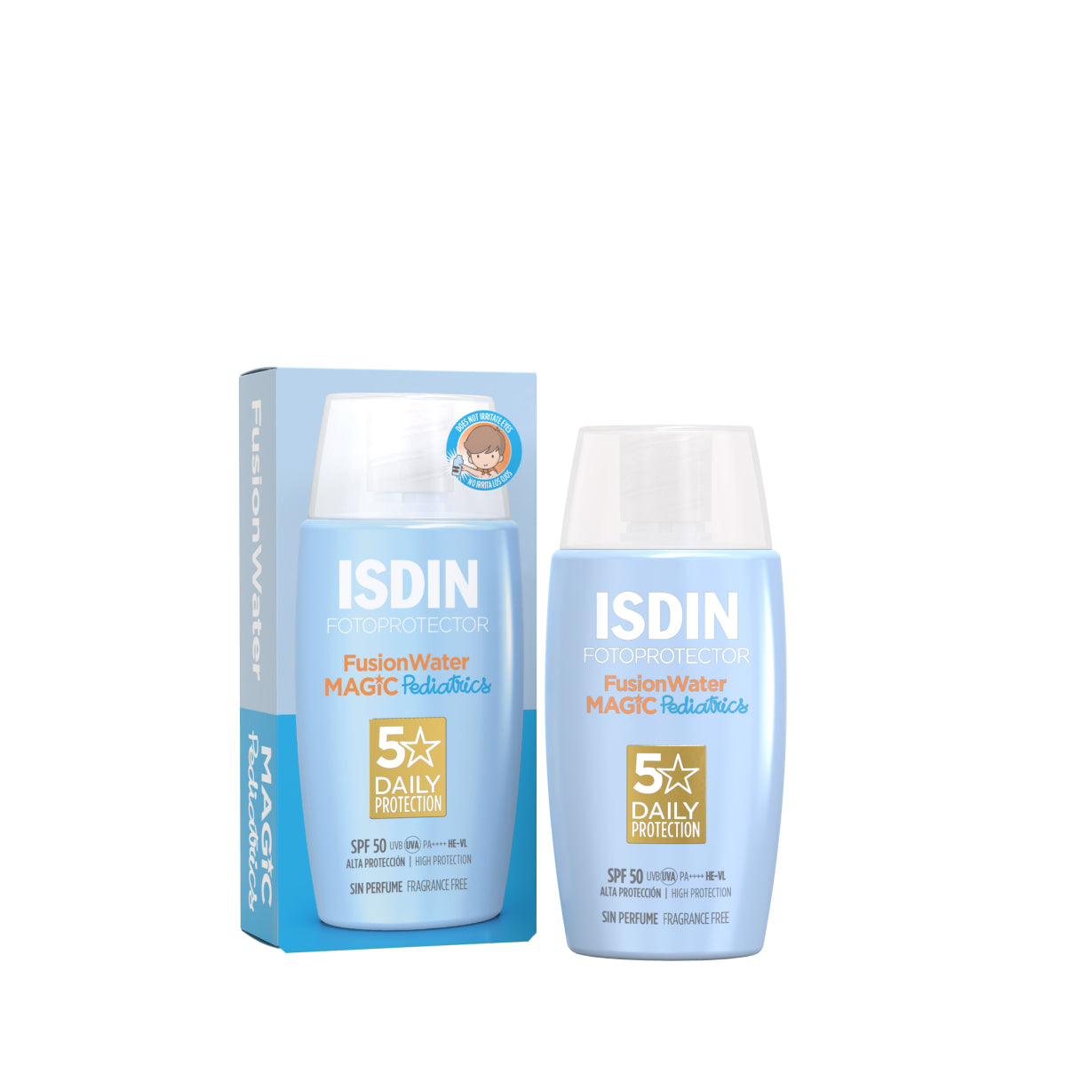 ISDIN - FOTOPROTECCIÓN Fusion Water MAGIC Pediatrics SPF 50