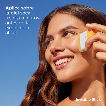 ISDIN - Invisible Stick SPF 50 Protector solar invisible en stick