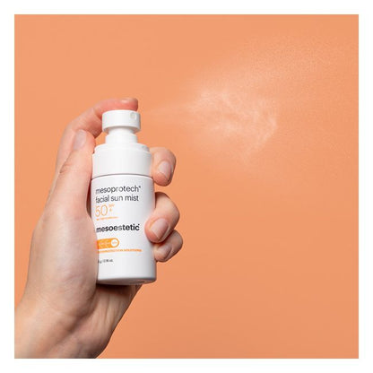 Mesoestetic - mesoprotech® facial sun mist Bruma facial solar antiedad SPF50+
