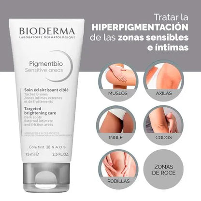 Bioderma - Pigmentbio Sensitive Areas - Crema