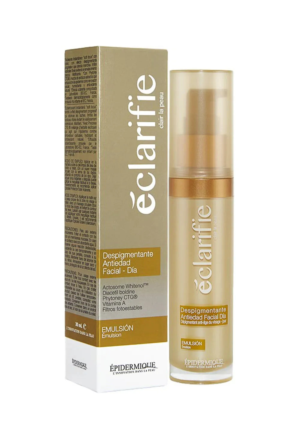 Epidermique - Eclarifie Despigmentante Antiedad Facial Día