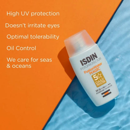ISDIN - FOTOPROTECCIÓN Fusion Water MAGIC SPF 50