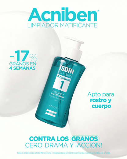 Isdin - Acniben Limpiador Matificante