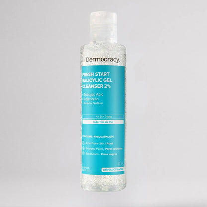 Dermocracy - Fresh Start Salicylic Gel Cleanser 2% - Limpiador